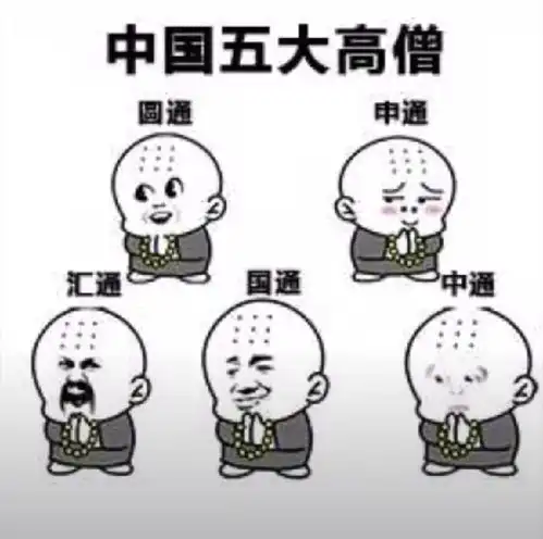  抖音中国五大高僧表情包抖音中国五大高僧原图下载