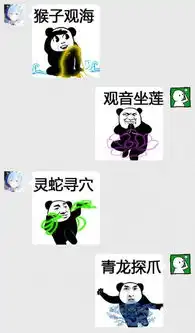  超火的魔性尬武表情包,中二少年聊天必备