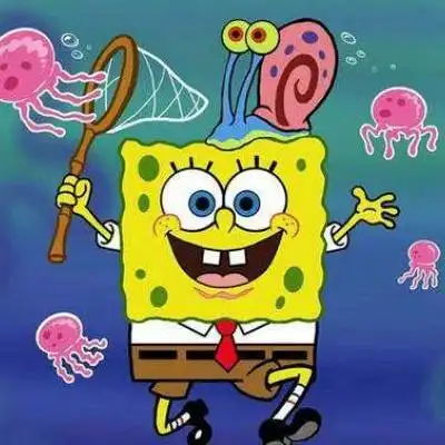 海绵宝宝潮流头像超萌高清可爱头像