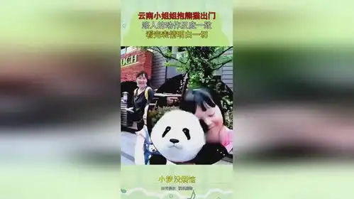  云南小姐姐抱熊猫出门,路人的动作反应一致,看完表情明白一切