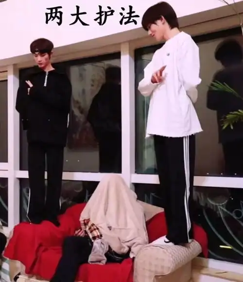  一组tnt时代少年团的沙雕表情包