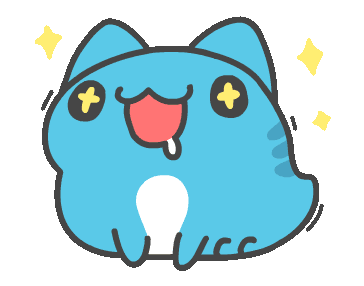 可爱萌萌猫猫虫表情包点点头