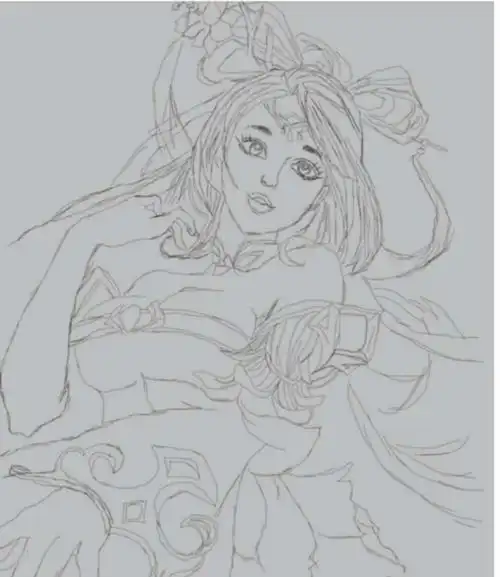 可爱女孩表情包简笔画王