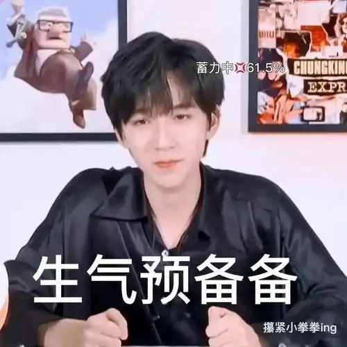  粉丝投稿贺峻霖表情包