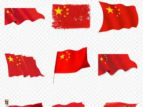  中国五星红旗宣传栏海报素材背景图片png