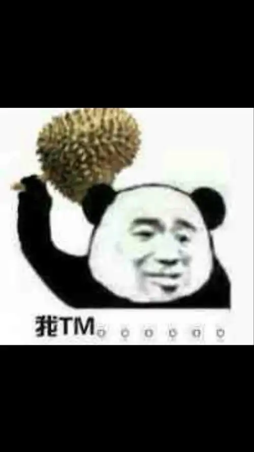  我tm拿着榴莲的表情包