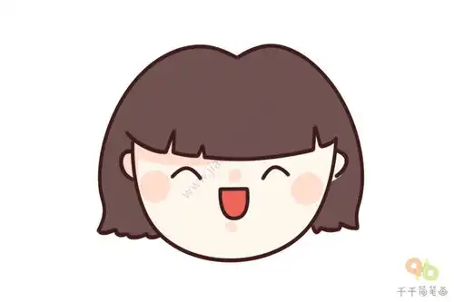  人物表情包简笔画大全简单一学就会