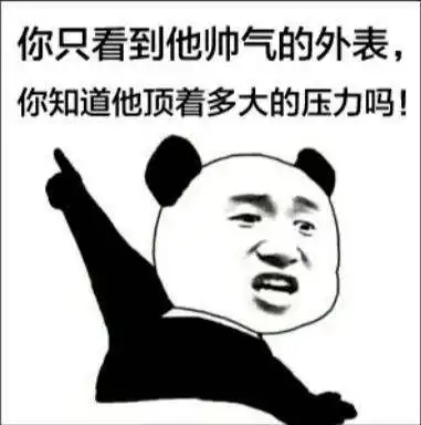 熊猫头表情包你这里是不是有问题