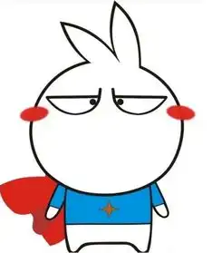  超大号鱼兔妹表情一个表情能占一个聊天框的那种