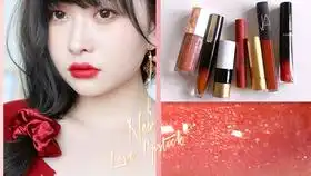  李佳奇试色爱马仕口红表情亮了