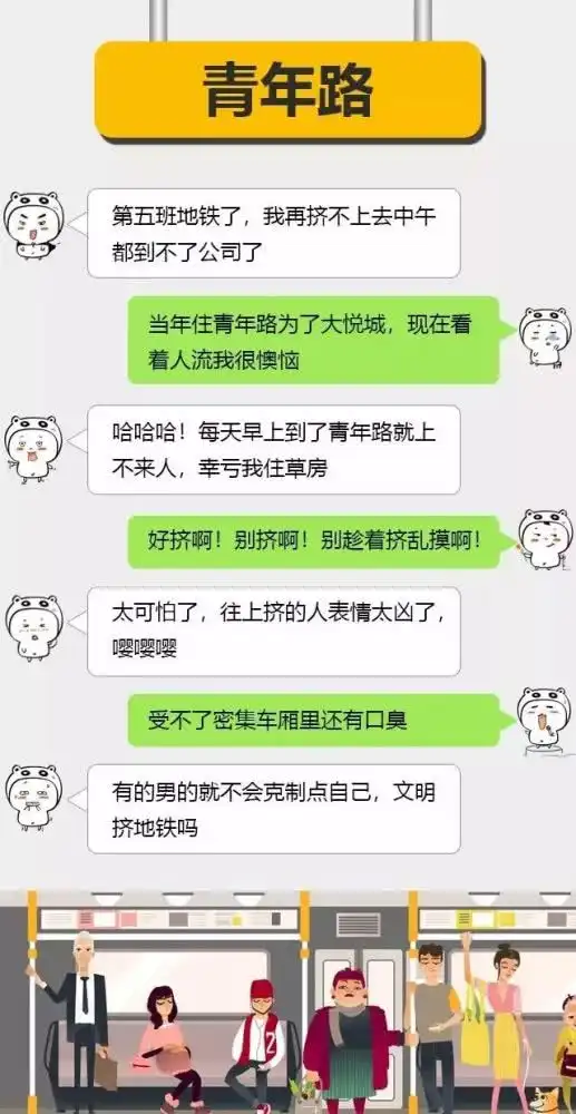  表情互相转告北京地铁6号线,最新变化挤地铁的人注意啦表情