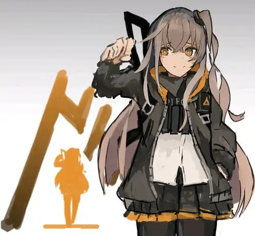  少女前线ump45姐p站壁纸