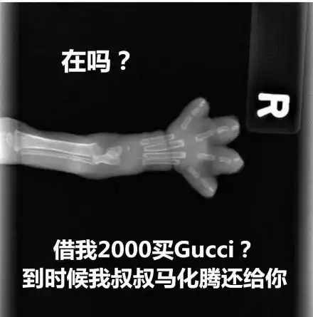 猫爪x光借钱表情包,在吗借我1000买纪梵希到时候我爸爸马云还给你 猫爪x光借钱表情包,在吗借我1000买纪梵希到时候我爸爸马云还给你