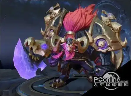  王者荣耀s15赛季牛魔御旌皮肤欣赏紫色特效还不错