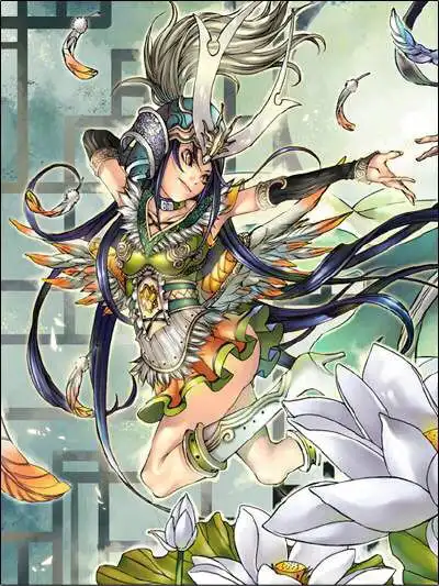  三国杀国战曹丕甄姬原画,大小乔原画,诸葛果原画