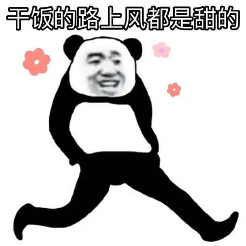  熊猫头表情包小哥哥,你又没有对象,我叫你一声老公怎么了