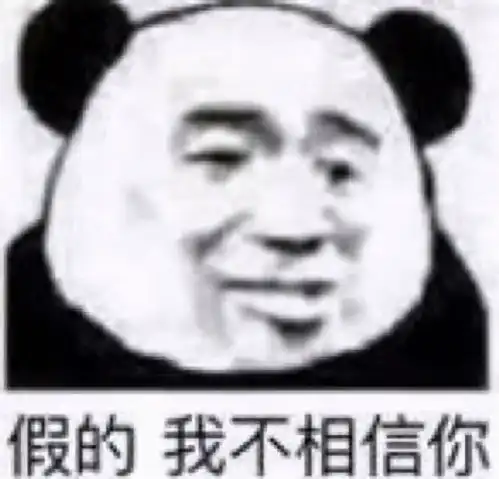  熊猫头表情包今年不想过了,请问老天可以退我一岁吗