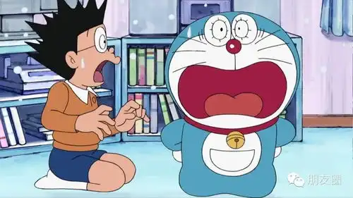 微信哆啦a梦表情包社保