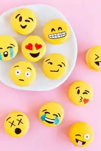  当emoji变成甜点简直要笑哭了