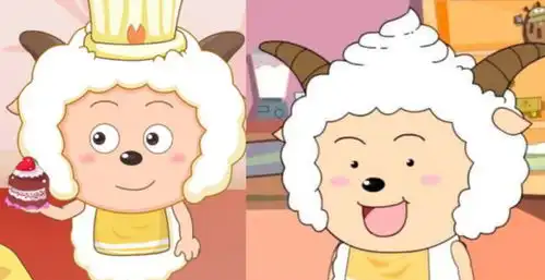  喜羊羊与灰太狼细节观察,15年画风变化,只有他们两人没改变