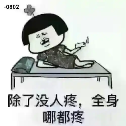 喉咙痛要废了表情包