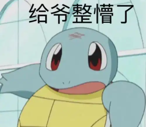  合集杰尼龟表情包