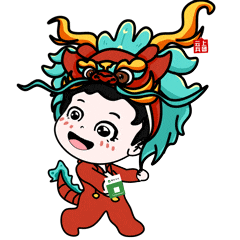  金龙送福您的春节专属表情包来啦