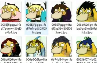  可达鸭表情包最新版下载可达鸭恶搞qq表情最新版下载当易网